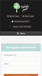 Mobile Screenshot of login.tarhelypark.hu